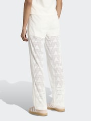 Hvit - adidas Originals Firebird Classic Lace Track Joggebukser - Bilde 2 av 7