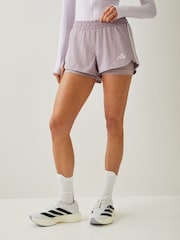 adidas Pacer Workout Woven 2-In-1 Shorts - תמונה 1 מתוך 4