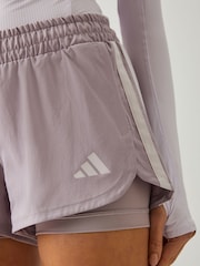 adidas Pacer Workout Woven 2-In-1 Shorts - תמונה 4 מתוך 4
