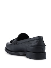 Jones Bootmaker Black Tiffany Smart Leather Moccasins - Image 3 of 5