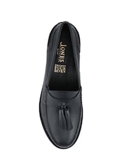 Jones Bootmaker Black Tiffany Smart Leather Moccasins - Image 4 of 5