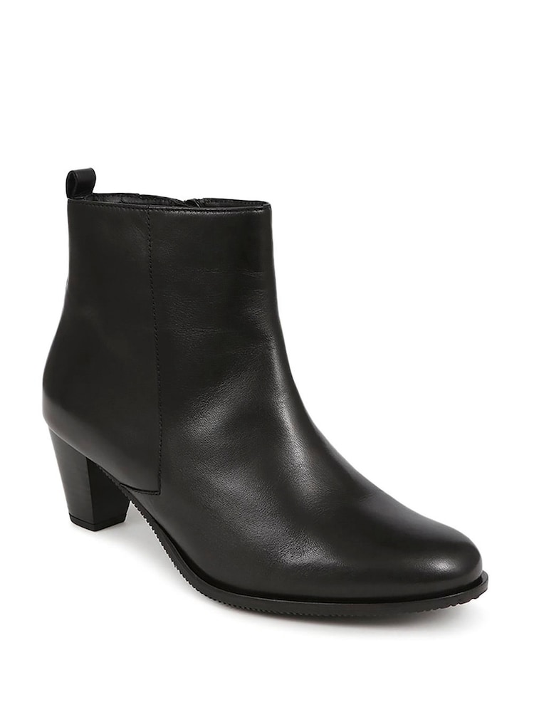 Jones Bootmaker Black Leianna Heeled Ankle Boots - Image 2 of 5