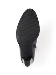 Jones Bootmaker Black Leianna Heeled Ankle Boots - Image 5 of 5
