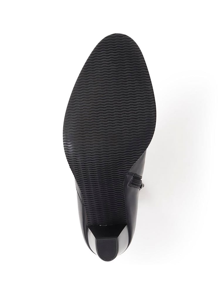 Jones Bootmaker Black Leianna Heeled Ankle Boots - Image 5 of 5