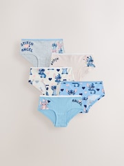 أزرق/وردي - Lilo & Stitch Hipsters 5 Pack (2-16yrs) - Image 1 of 9