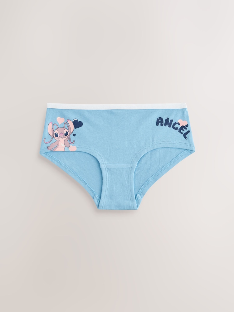 أزرق/وردي - Lilo & Stitch Hipsters 5 Pack (2-16yrs) - Image 2 of 9