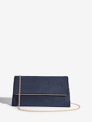 Friends Like These Navy Foldover Clutch Bag - Image 1 of 5