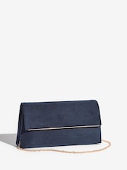 Friends Like These Navy Foldover Clutch Bag - Image 2 of 5