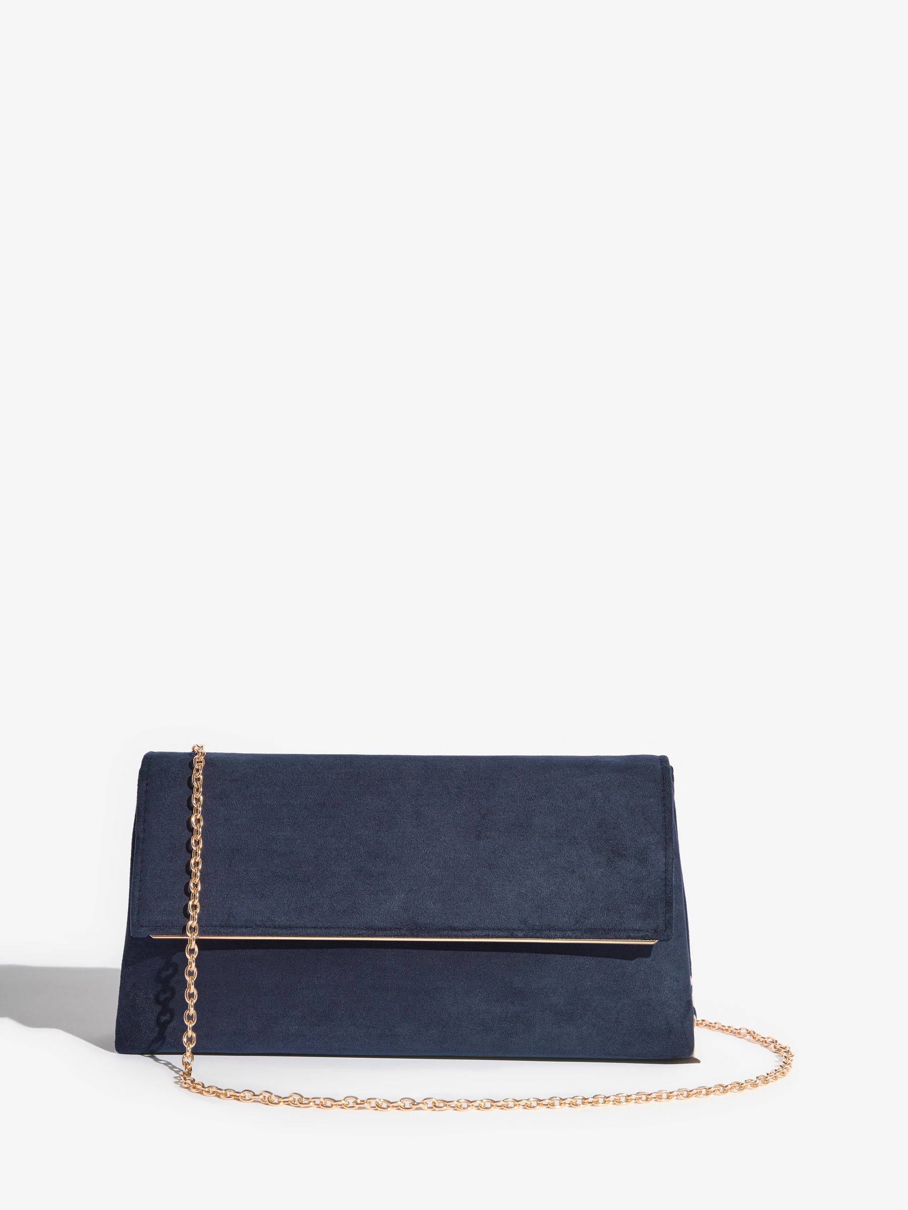 Buy Friends Like These Navy Medium Foldover Clutch Bag from Next USA