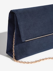 Friends Like These Navy Foldover Clutch Bag - Image 4 of 5