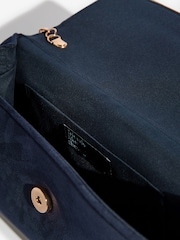 Friends Like These Navy Foldover Clutch Bag - Image 5 of 5