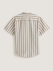 Vans Brown Lawson Stripe Shirt - Image 2 of 2