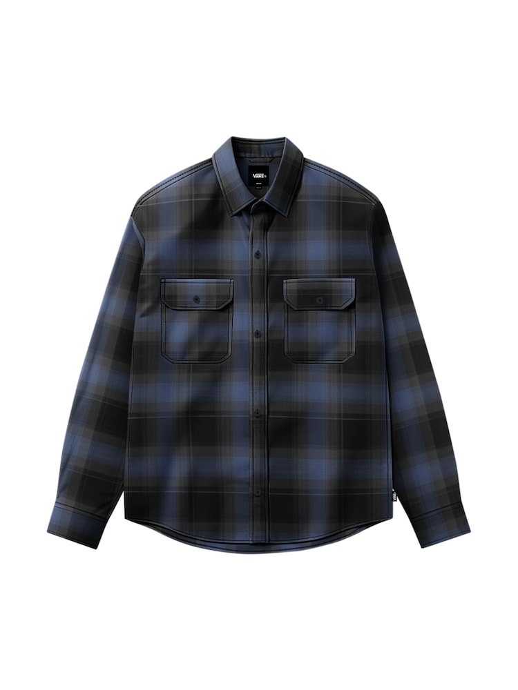 Vans Blue Lawson Plaid Flannel Shirt - Image 1 of 1
