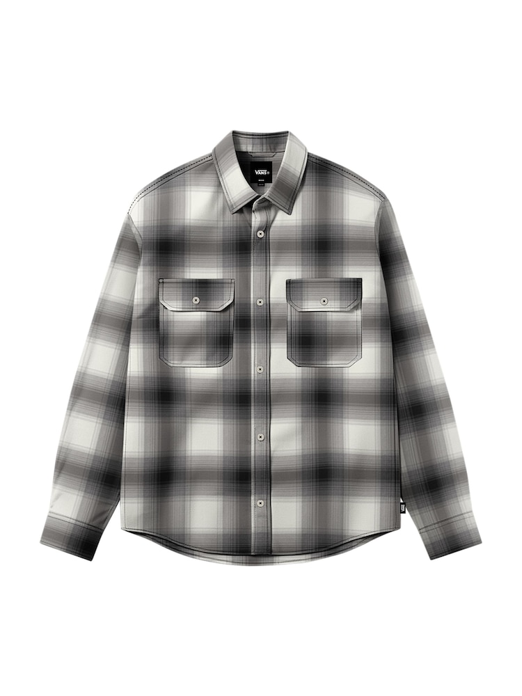 Vans Grey Lawson Plaid Flannel Shirt - Image 1 of 1
