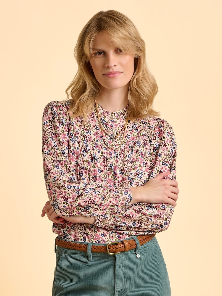 Brakeburn Cream Ellise Blouse - Image 1 of 6