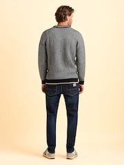 Brakeburn Blue Addlethorpe Jumper - Image 2 of 6