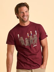 Brakeburn Red Tallow T-Shirt - Image 4 of 5