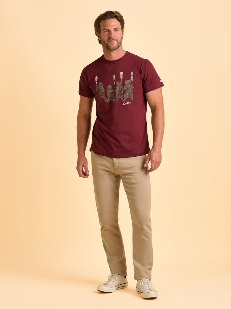 Brakeburn Red Tallow T-Shirt - Image 5 of 5