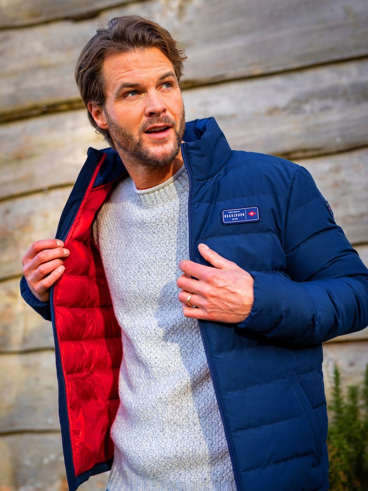 Brakeburn Blue Mainstone Jacket - Image 1 of 6 Brakeburn Blue Mainstone Jacket - Image 1 of 6