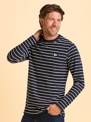 Brakeburn Blue Camowen Long Sleeve T-Shirt - Image 4 of 6