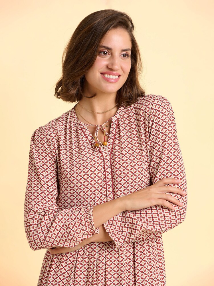Brakeburn Red Flykra Dress - Image 2 of 5 Brakeburn Red Flykra Dress - Image 2 of 5