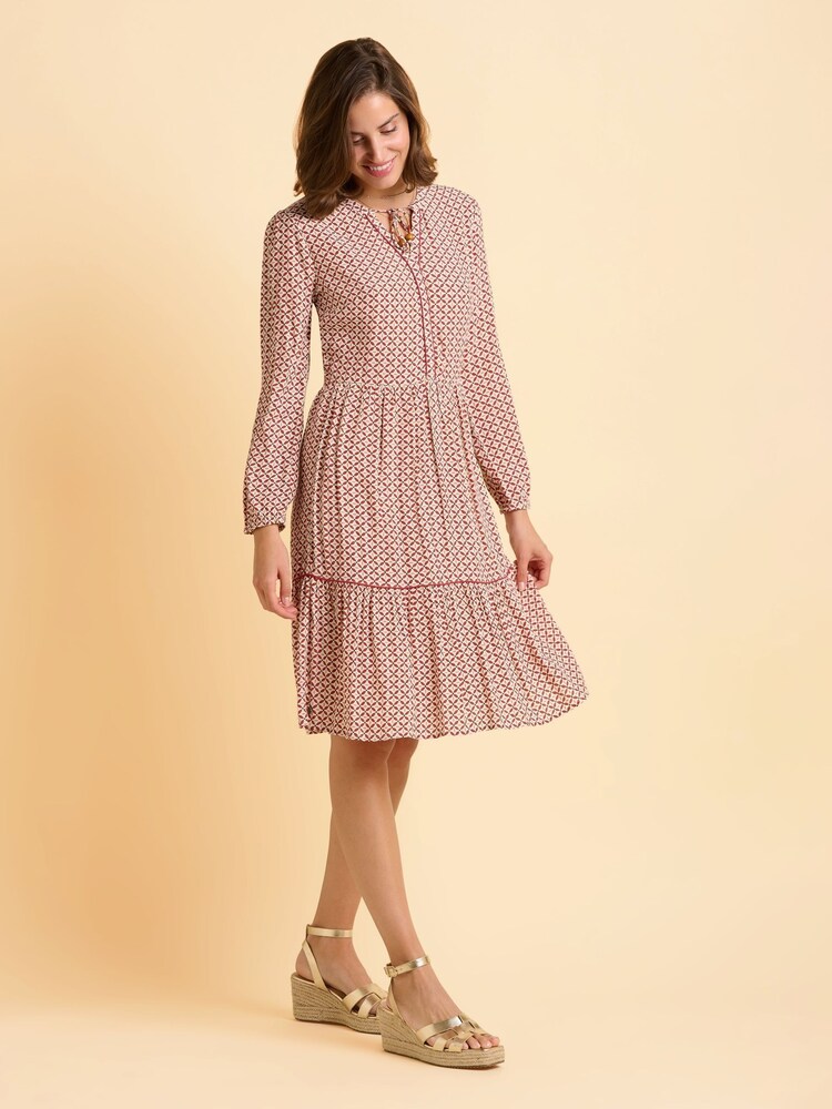 Brakeburn Red Flykra Dress - Image 5 of 5 Brakeburn Red Flykra Dress - Image 5 of 5