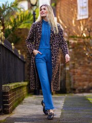 Brakeburn Blue Billie Denim Jumpsuit - Image 1 of 6