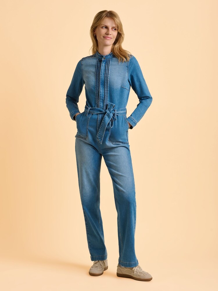 Brakeburn Blue Billie Denim Jumpsuit - Image 2 of 6