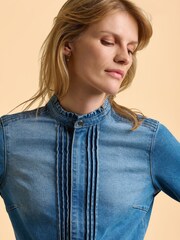 Brakeburn Blue Billie Denim Jumpsuit - Image 5 of 6