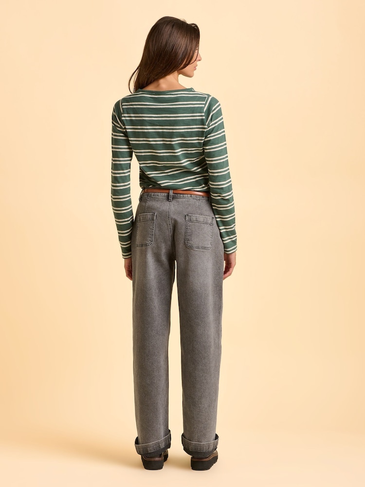 Brakeburn Green Canford Long Sleeve T-Shirt - Image 2 of 6