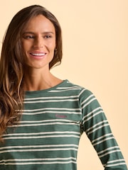 Brakeburn Green Canford Long Sleeve T-Shirt - Image 4 of 6