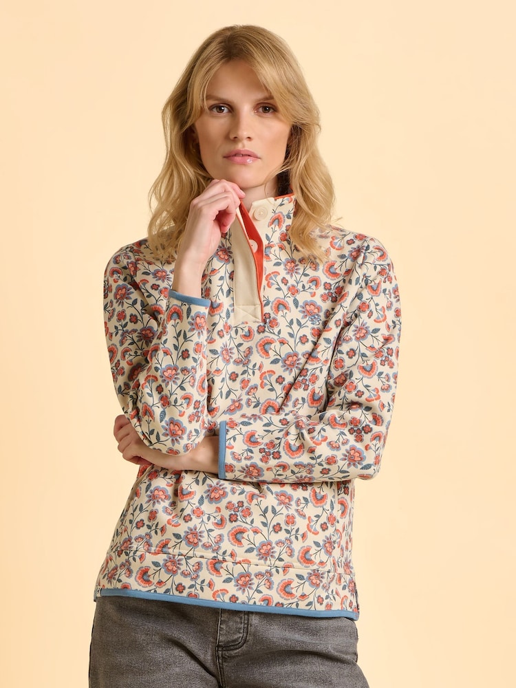 Brakeburn Colehill Quarter Zip Sweatshirt - صورة 1 من 6 Brakeburn Colehill Quarter Zip Sweatshirt - صورة 1 من 6