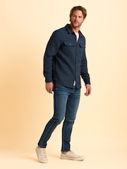 Brakeburn Blue Calthorpe Shirt - Image 4 of 6