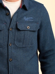 Brakeburn Blue Calthorpe Shirt - Image 5 of 6