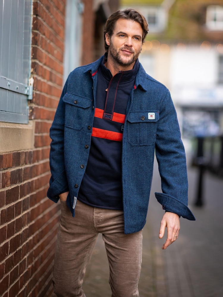 Brakeburn Blue Calthorpe Shirt - Image 6 of 6 Brakeburn Blue Calthorpe Shirt - Image 6 of 6