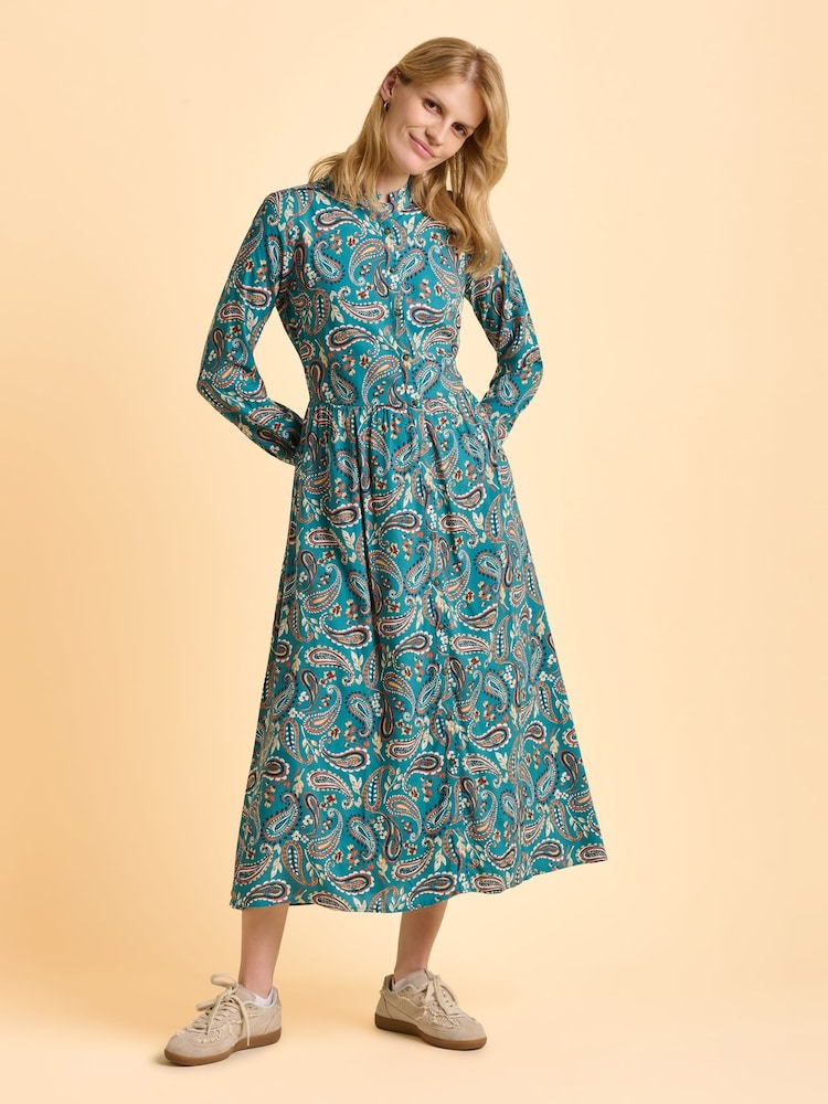 Brakeburn Blue Ula Dress - Image 1 of 5