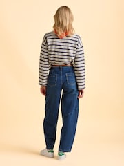 Brakeburn Cream Chesil Long Sleeve T-Shirt - Image 2 of 6