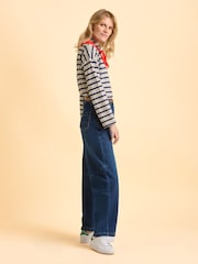 Brakeburn Cream Chesil Long Sleeve T-Shirt - Image 3 of 6