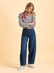 Brakeburn Cream Chesil Long Sleeve T-Shirt - Image 5 of 6