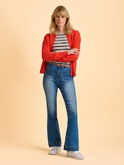 Brakeburn Cream Chesil Long Sleeve T-Shirt - Image 6 of 6