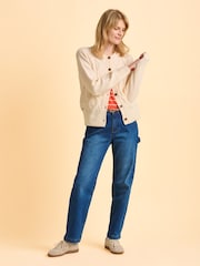 Brakeburn Cream Pebble Cardigan - Image 6 of 6