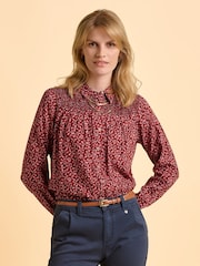 Brakeburn Red Sabine Blouse - Image 1 of 6