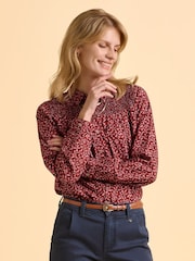 Brakeburn Red Sabine Blouse - Image 5 of 6
