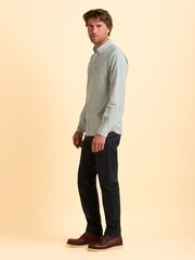Brakeburn Blue Evershot Stripe Shirt - Image 3 of 6