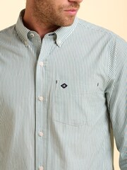 Brakeburn Blue Evershot Stripe Shirt - Image 5 of 6