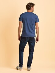 Brakeburn Blue Tadcaster T-Shirt - Image 2 of 5