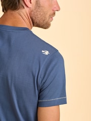 Brakeburn Blue Tadcaster T-Shirt - Image 4 of 5
