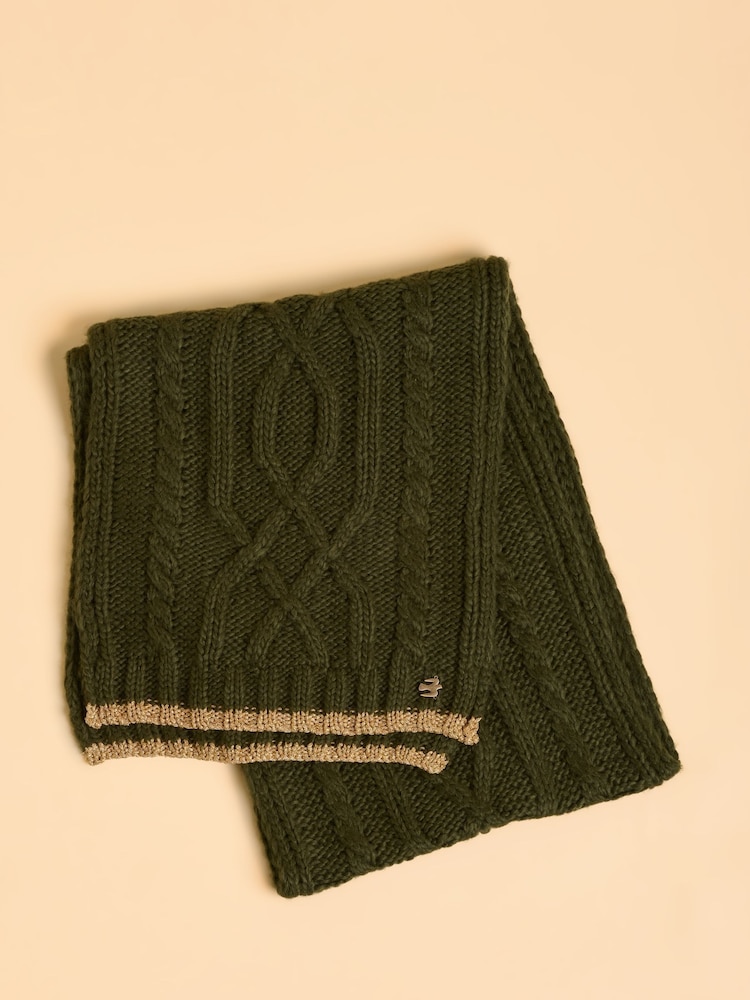 Brakeburn Green Heather Scarf - Image 2 of 5