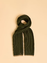 Brakeburn Green Heather Scarf - Image 4 of 5