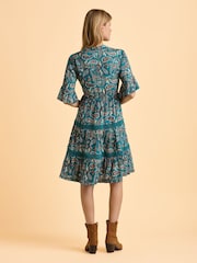 Brakeburn Blue Waves Dress - Image 2 of 6